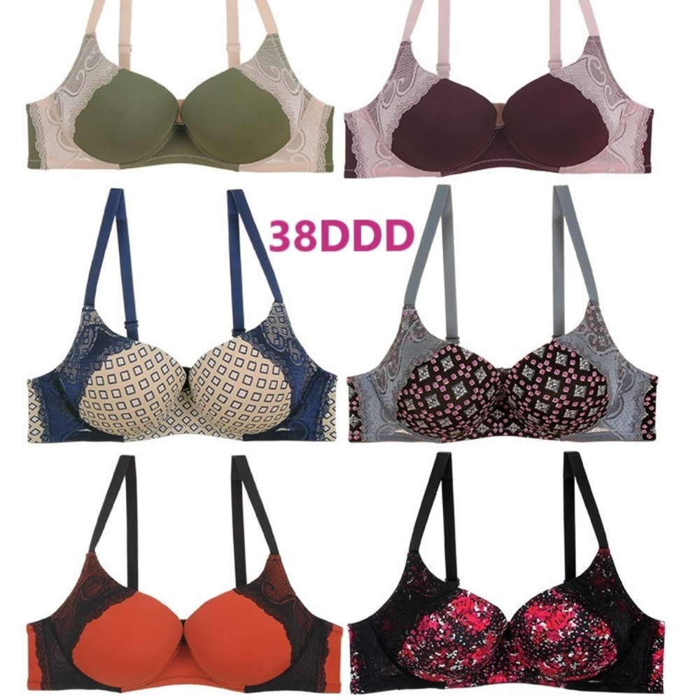 PLUS SIZE BRA LOT BUNDLE PUSH UP 38DDD
